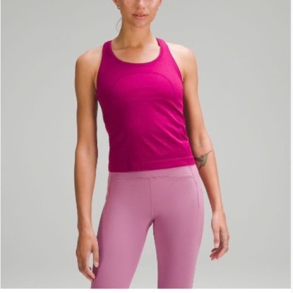 lululemon  Swiftly Tech Racerback Tank in Magenta